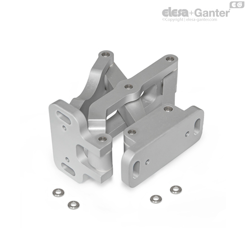 GN 7247 Zawias przegubowy | Elesa+Ganter